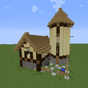 Rustic Medieval Mage House