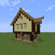 Rustic Medieval Town House 1