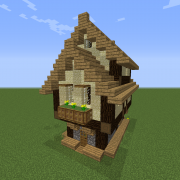 Rustic Medieval Town House 11