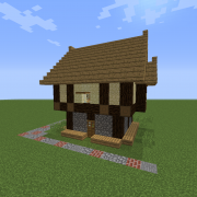 Rustic Medieval Town House 2