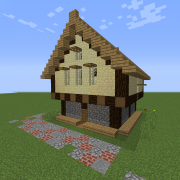 Rustic Medieval Town House 3