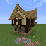 Rustic Medieval Town House 4
