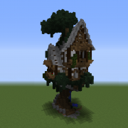 Semi-Organic Medieval Tree House