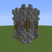 Short Medieval Wall Corner