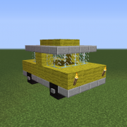 Simple Yellow Family Car