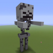 Skeleton Statue