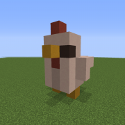 Small Chicken Statue