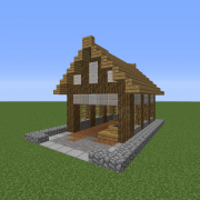 Small Medieval Horse Stable