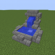 Small Medieval Stone Fountain 1