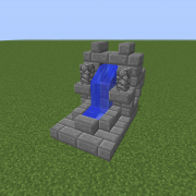 Small Medieval Stone Fountain 2