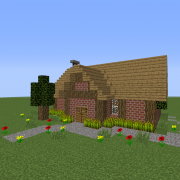 Small Village Brick House