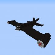 Stealth Bomber with TNT Bombs