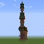 Steampunk Fantasy Tower House 2