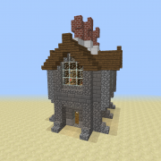 Steampunk Medium Sized House 3