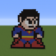 Superman Pixel Art