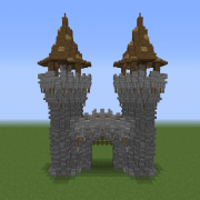 Tall Medieval Gate