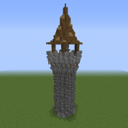 Tall Medieval Guard Tower 3