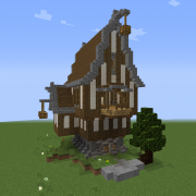 Tall Medieval Unfurnished House 4