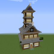 Tang Style Tower Hall