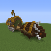 Traveling Merchant Buffalo Wagon