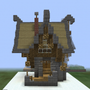 Unfurnished Fantasy Wooden House 1