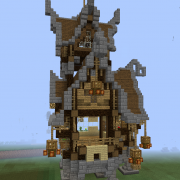 Unfurnished Fantasy Wooden House 2