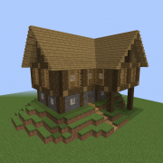 Unfurnished Medieval Midsize House 2