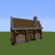 Unfurnished Medieval Tall House 1