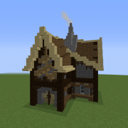 Unfurnished Medieval Tall House 7