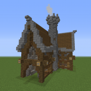 Unfurnished Medieval Tall House 8