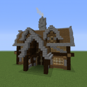 Unfurnished Medieval Tall House 9