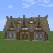 Minecraft: How to Build a Large Medieval House  Minecraft house tutorials,  Minecraft cottage, Minecraft houses