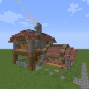 Unfurnished Steampunk House 1