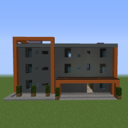 Urban Modernist Small Apartment Building 7