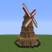 Village Brick Windmill