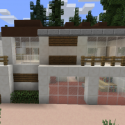 White Suburban House 1