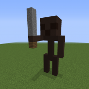 Wither Skeleton Statue