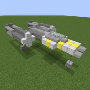 Y-Wing on Museum Display