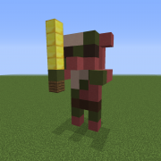 Zombie Pigman Statue